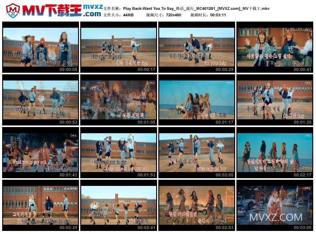 Play Back-Want You To Say_韩语_流行_MC401281